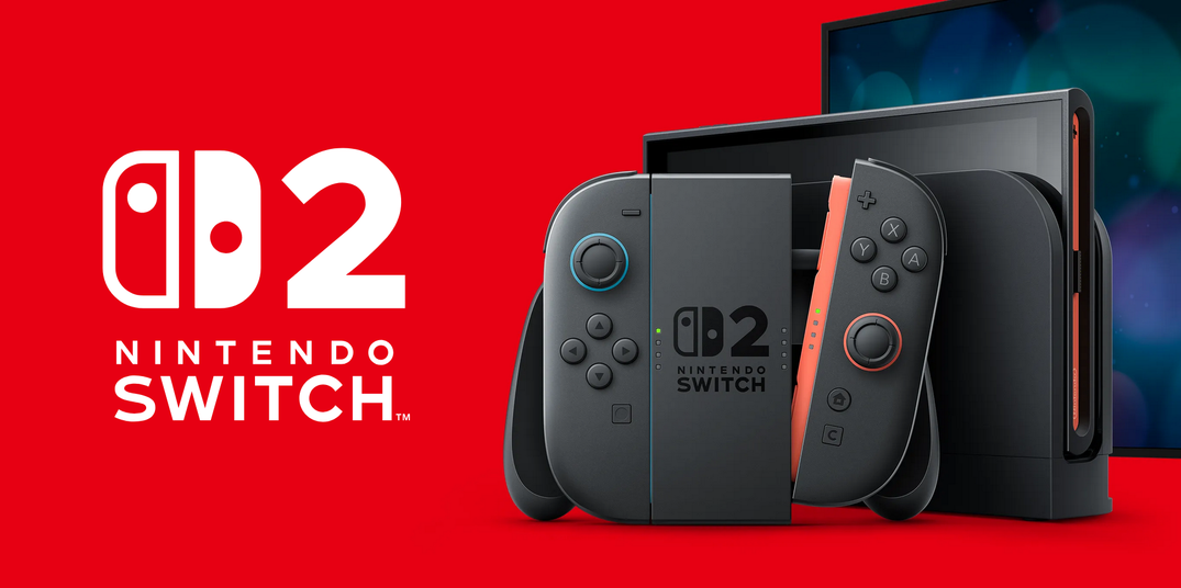 A screenshot of the Nintendo switch 2 website.