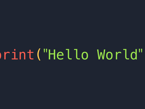 Image of: Hello World!